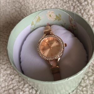 Laura Ashley Rose Gold Watch
